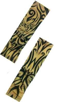 

Atyourdoor Arm_tattoo02 Nylon Arm Warmer(Beige, Black)