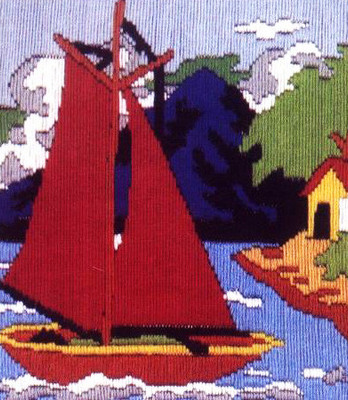 

Anchor Stitch Kits - Red Boat