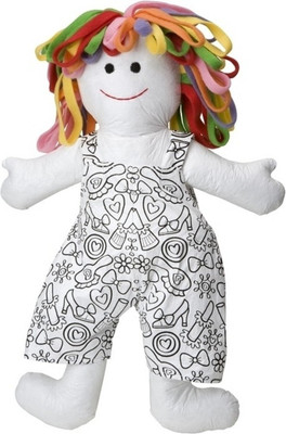 Alex Toys Color and Cuddle Washable Doll