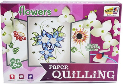 

Mansaji Paper Quilling Kit - Flowers