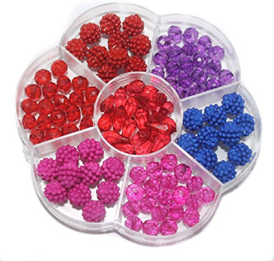 

Jaunty Beadsnfashion Jewellery Making Acrylic Crystal Beads DIY Kit