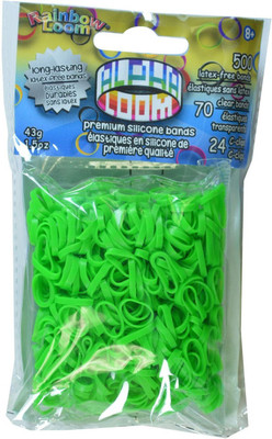 

Rainbow Loom Alpha Bands- Lime Green