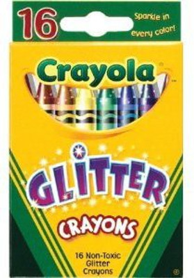 

Crayola Glitter Crayons 16-Pack