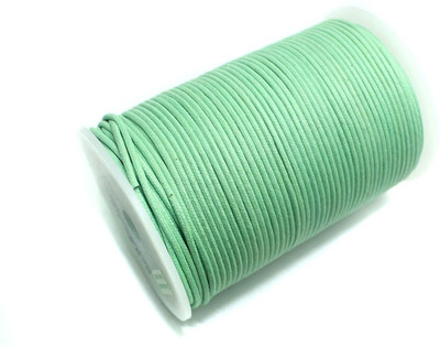

Jaunty Beadsnfashion Jewellery Making Cotton Cord Mint Green 2 MM (100 Mtrs.)