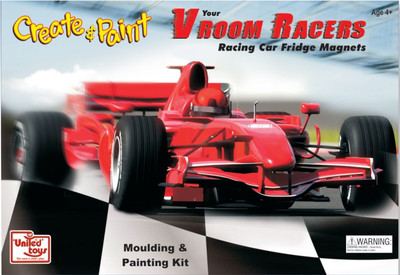 

United Toys Create & Paint Vroom Racers