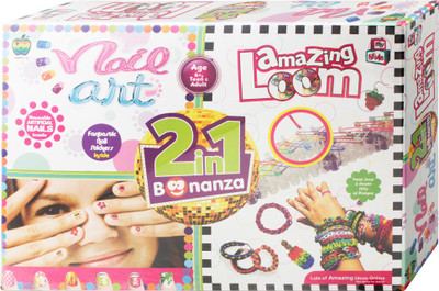 

Apple Fun Nail Art & Amazing Loom 2 in 1 Pack