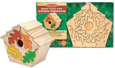 

Melissa & Doug Wooden Birdhouse Build-Your-Own Kit