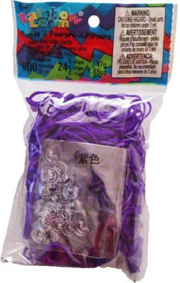 

Rainbow Loom Rainbow Loom Deep Purple Bands