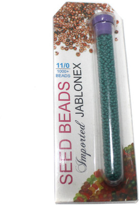 

Jaunty Beadsnfashion Imported Jablonex Seed Beads Opaque Teal