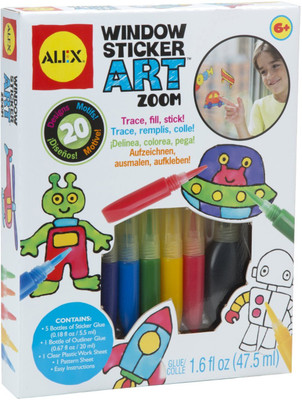 

Alex Toys Windows Sticker Art - Zoom