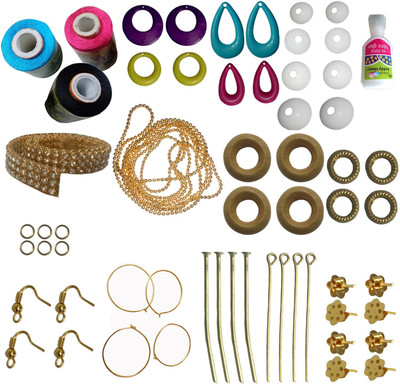 Silk thread jewellery sales making kit flipkart