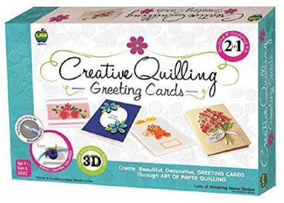 

Apple Fun 2 IN 1 CREATIVE QUILLING GREETING CARDS -