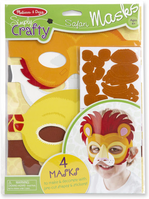 

Melissa & Doug Simply Crafty - Safari Masks
