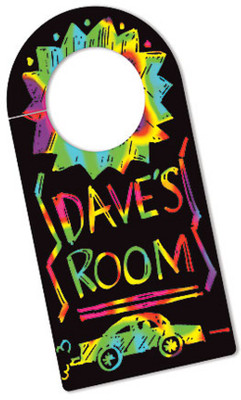 

Melissa & Doug Scratch Art Door Hanger Party Pack