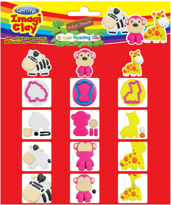 

Craftival Imagi Clay Safari Friends SK-200M-B Set of 2