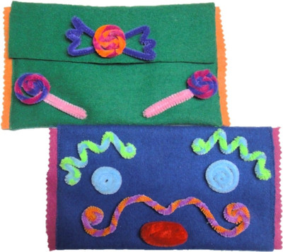 

Imagimake Snappies Felt Craft Pouch - Design a Pouch with Pipe Cleaners