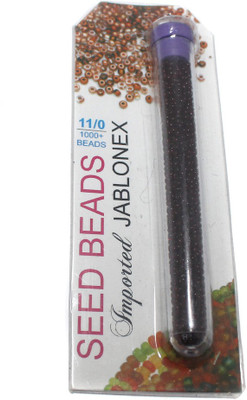 

Jaunty Beadsnfashion Imported Jablonex Seed Beads Trans Dark Red