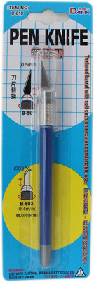 

Tootpado Pen Knife With Textured Soft Cushion Barrel (C- 618) - Office & Home Stationary