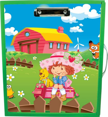 

Enigmatic Woodworks Wooden Art Box - Farm House Theme3(Green)