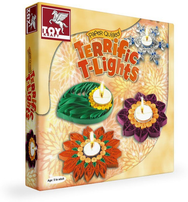 

Toy Kraft Toy Kraft Paper Quilled Terrific T-Light