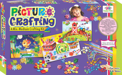 

Happy Kidz Picture Crafting: A Mix - Medium Crafting Kit