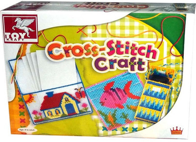 

Toy Kraft Cross-Stitch Craft