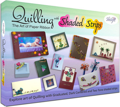 

Shilpi Quilling Kit with Shaded Strips
