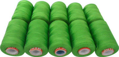 

GOELX Jewellery Wrapping Silk Thread Green