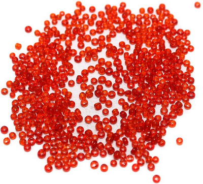 

Jaunty Beadsnfashion Seed Beads Red (100 Gm)