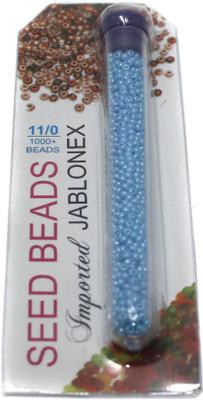

Jaunty Beadsnfashion Imported Jablonex Seed Beads Luster Turquoise SP