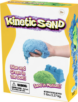 

Waba Fun Wabafun Colored Kinetic Sand 5lb Blue, Green