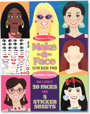 

Melissa & Doug Make-a-Face Sticker Pad