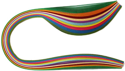 

Dragon Multicolor 3 mm 1000 Quilling Paper Strips Non Metallic Art & Craft Material