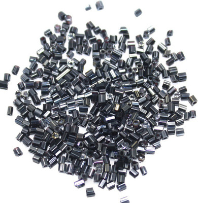 

Jaunty Beadsnfashion Gun Metal Seed Beads Black (100 Gm)