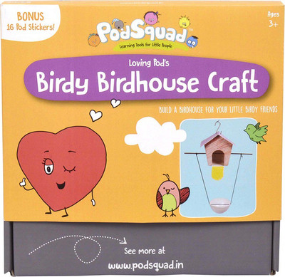 

PodSquad Birdy Birdhouse Craft