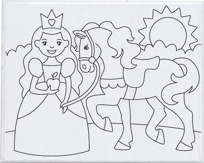 

Melissa & Doug Princess Canvas Creations