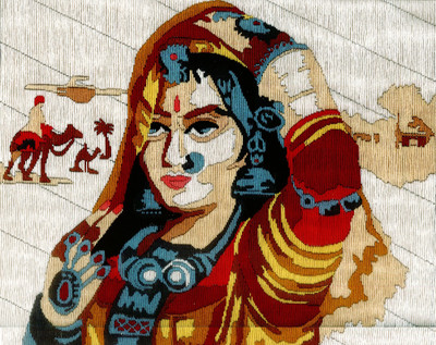 Anchor Stitch Kits - Ravishing Rajastani