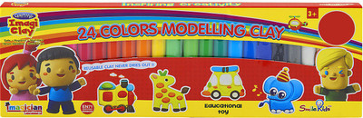

Craftival Imagi Clay 24 Color Clay SK-500 Set of 2