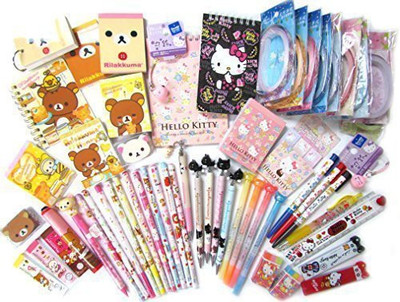 San X 10 of Assorted School Supply Stationary Set 10 Items Will Be Randomly Selected From the Image Shown