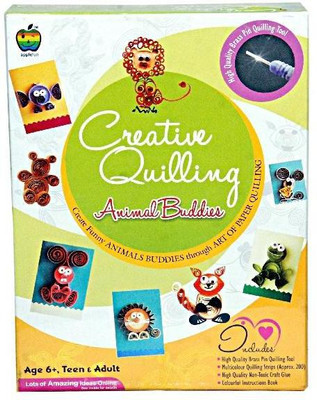 

Apple Fun Creative Paper Quilling - Animal Buddies