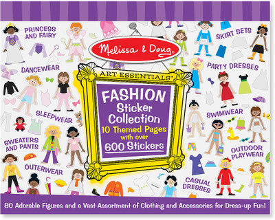 

Melissa & Doug Fashion Sticker Collection