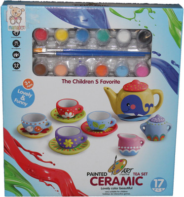 

Mamaboo Painted Tea Set Ceramic