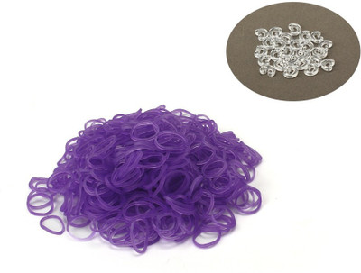 

Rainbow Loom Solid Bands - Purple