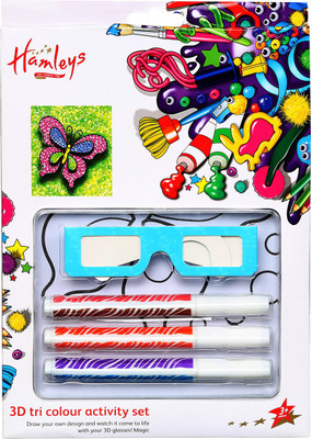 Hamleys 3D Tri Colour Activity Set