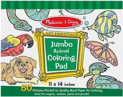 

Melissa & Doug Jumbo Coloring Pad - Animals