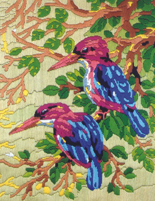 

Anchor Stitch Kits - Kingfisher Duo