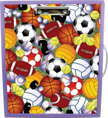 

Enigmatic Woodworks Wooden Art Box - Sport Theme1(Purple)