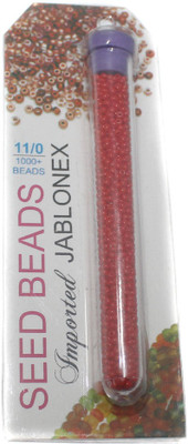 

Jaunty Beadsnfashion Imported Jablonex Seed Beads Opaque Red