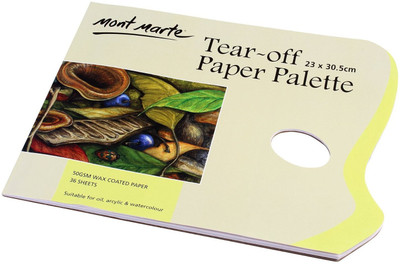 

Mont Marte Tear-off Paper Palette 50gsm, 36 Sheets