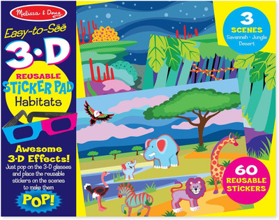 

Melissa & Doug Easy to See Habitats Puzzle